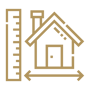 Icon symbolizing home renovations and additions by Bucks County PA custom builder